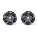 Pikkukuva 1 / 5: 2 kpl sarjan 58mm muoviset omnipyörät robotti servolle omnipyörä 14135