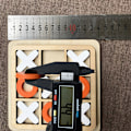 Miniatyrbild 5 av 5: Tre i rad fritidsspel i träleksaker Svart & Vitt Black&White 15*15cm