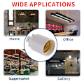 Miniatyrbild 5 av 6: 4 st Gx24q till E26/E27 Sockeladapter Lampbas
