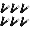 Miniatyrbillede 1 af 5: 11 låse stropper med hurtigudløsningskamspænde Heavy 6 Pcs