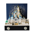 Miniatyrbild 1 av 5: Omoshiroi Block 3d Notisblock 3d Kalender 2024 Sakura Treehouse Bordkalender med Ljus Papperskonst 3d Notisblock Block Julgåva (FMY) Princess castle2