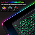 Pikkukuva 5 / 5: RGB-pelihiirimatto XXL LED suuri hiirimatto 800 x 300 x 4 mm Hiirimattovalaistus Näppäimistömatto Ylimääräinen USB-tulo hiirelle, näppäimistölle tai matkapuhelimelle