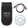 För VAG COM 22.3 OBD2 Scanner HEX V2 USB för Golf A6 Skoda Seat Obegränsade VINs ATMEGA162+16V8+FT232RQ