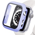Miniatyrbild 1 av 6: Hård Skal för Apple Watch Watch Case 9 8 7 6 5 4 38 40mm Tillbehör Skärmskydd iWatch Serie 44mm 45mm 41mm 42mm Lila 2 Lilac 21 Series 7 8 9 41mm