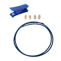Miniatyrbilde 8 av 8: PTFE-slange 1M XS-serie 1,75MM filament med 2X PC4 M6 2X PC4 M10 pneumatiske koblinger rørskjærer for Ender 3 V2 3 Pro 5 CR 10