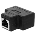 Pikkukuva 1 / 2: Ethernet-jakaja Internet-jakaja 1-2 Ethernet-kaapeli Splitter RJ45 Extender
