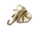 Pikkukuva 4 / 5: 1/2/3/5 Vahva ja kestävä eläinpään avaimenkoukku yksinkertaiselle kullalle (elefantti) gold (elephant) 5 Sets