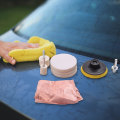 Miniatyrbillede 2 af 5: 8 stk. 120g Ceriumoxid Glaspoleringspulver Kit til Fjernelse af Dybe Ridser til Forrude Vinduesglas Rengøringsskraber