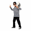 Miniatyrbilde 2 av 5: Barnekostyme My Other Me Tyv 3-4 years