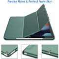 Miniatyrbillede 3 af 5: Etui til iPad 10,2 tommer (2021/2020/2019 model, 9/8/7 generation), Auto Wake/Sleep Cover (Misty Blue)
