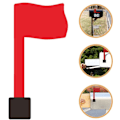 Miniatyrbillede 2 af 8: Email flag Roterende rødt flag 1 stk[qb] 1Pc