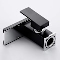 Miniatyrbillede 5 af 5: Vandfald LED-badekararmatur, lav sort version short