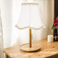 Miniatyrbillede 3 af 5: Bordlampe Skærm - Krona moderne stof lampeskærm