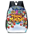 Miniatyrbild 1 av 4: Vattentät My Singing Monsters Tryckt Mina Singing Monsters Tryckt Barnryggsäck Skolväska Reseryggsäck för Pojkar Flickor Ryggsäck Skola B B