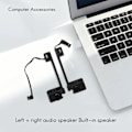 Miniatyrbild 2 av 5: Nya vänster + höger högtalare för MacBook Pro 13\" Retina A1502 interna högtalare sent 2013 tidigt 2014 2015 923-0557 923-00509