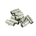 Miniatyrbild 3 av 5: 20 set magnetiska lås dragkedja läder-Kumihimo smycken DIY lås