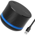 Miniatyrbild 1 av 5: USB-volymkontrollknapp Emeet USB-multimediakontrollknapp med en-klicks mute-funktion och musikväxling Multimediakontroll