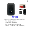 Miniatyrbillede 1 af 5: 4G LTE Router WiFi Mobilt Hotspot Trådløs Mifi Modem Router SI 2