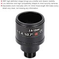 Miniatyrbilde 5 av 5: 2 stk 2,8-12 mm CCTV-kamerobjektiv 1/2,7 3MP 2,8-12 mm M12 HD manuell zoom M12-feste CCTV-kortlinse for sikkerhetskamera