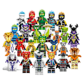 Miniatyrbillede 1 af 5: Sæt med 24 Ninja minifigurer