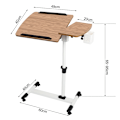 Miniatyrbillede 3 af 4: Foldbar Computerbord Bærbar Drejelig Laptopbord