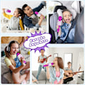 Miniatyrbild 4 av 5: Mikrofon för barn, Karaoke mikrofon för flickor 3-15 år, Födelsedagspresenter för Android/iPhone/iPad/Sony/PC, Leksaker för pojkar 3-12 år, Holida