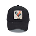 Miniatyrbillede 2 af 2: Unisex Dyre Broderet Kasket Justerbar Mesh Snapback Trucker Hat Hane