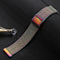 Miniatyrbilde 5 av 5: Metallremmer kompatibel med Fitbit Versa for kvinner og menn, fargerik (passer for 6,0\"-8,0\")