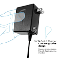 Miniatyrbild 4 av 5: AC-adapterladdare för Nintendo Switch OLED EU-kontakt EU-kontakt EU-kontakt