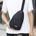 Miniatyrbillede 4 af 10: Crossbody taske Brystpakke GRÅ - spot salg Grey