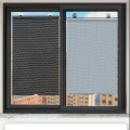 Miniatyrbilde 4 av 4: 2 stk rullgardiner sugekopp solskjerming blackout gardin bil hjem vindu gardiner sølv Silver 40*60CM