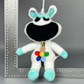Miniatyrbillede 3 af 5: poppy playtime poppys spil 3 smilende dyredukke plyslegetøj Kafti Enhjørningen Kafti Enhjørningen[qb] Kafti the Unicorn 20cm