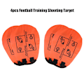 Miniatyrbilde 4 av 8: 4 stk. Fotballtrening Skytemål Fotballmål trening