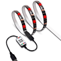 Miniatyrbild 1 av 5: Smart fjärrkontroll RGB färgljusremsa jul halloween dekor RGB-5M