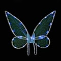 Miniatyrbilde 1 av 3: Fe-vinger for jenter, voksne, lysende sommerfuglvinger, LED-fevinger for barn, kvinner, Halloween-cosplay, CDQ