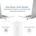 Miniatyrbilde 4 av 6: Gjenladbar Bluetooth-mus for bærbart nettbrett