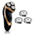 Miniatyrbillede 3 af 5: Reservedele til Philips Pt860 Pt720 Pt725 Herreshaver, Sort