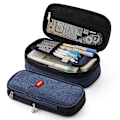 Miniatyrbillede 4 af 4: Pennal Navy Beige  Large