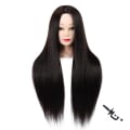 Miniatyrbillede 1 af 4: 65CM Mannequin Hoved Frisør Træning Kosmetologi Mannequin SQBB