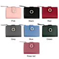 Miniatyrbilde 2 av 5: Kort lommebok damer Clutch veske GRØNN grønn green