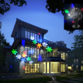 Miniatyrbilde 1 av 3: Snøfnugg-projektorlys Snøfall Julelys
