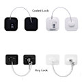 Pikkukuva 4 / 6: Kaapin lukko Jääkaapin lukko valkoinen white Coded Lock