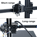 Miniatyrbillede 2 af 3: All Metal Dual Drive Ekstruder Opgradering /abs/tpu/tpe Filament Til Cr10 Erstat Mk8/cr10 Ekstruder()