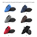 Miniatyrbillede 3 af 5: 1/2/3/5 sorte skoovertræk - Genanvendelige og skridsikre Nemme at vaske blå Mellem størrelse 32-36 blue Medium size 32-36 1 Pc