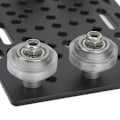 Miniatyrbillede 2 af 4: BEL-7696830434493-Anodiseret aluminium gantry plade til 3D-printer med remskive