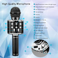 Miniatyrbild 2 av 3: Karaoke Bluetooth trådlös mikrofon, barn vuxen mikrofon, 5 röstväxlare