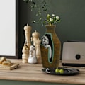 Miniatyrbillede 5 af 5: Dekorativ Blomster Vase, Innovativ Retro Vase Design