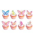 Miniatyrbilde 2 av 3: 26 Stykker Dinosaur Kakepynt, Bursdagskakepynt, Cupcake-innsatser, Bakte Dessertflagg for Dinosaur-temafester N