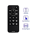 Miniatyrbillede 2 af 5: Fjernbetjening til Lg Sound Bar Sj2 Sj2.aeusllk Sj2.deusllk - Akb74935621 Black