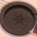 Miniatyrbild 3 av 5: Silikongitarrskydd för akustisk gitarr, svagt ljudbuffertplugg, gitarrtillbehör Brown 0.07